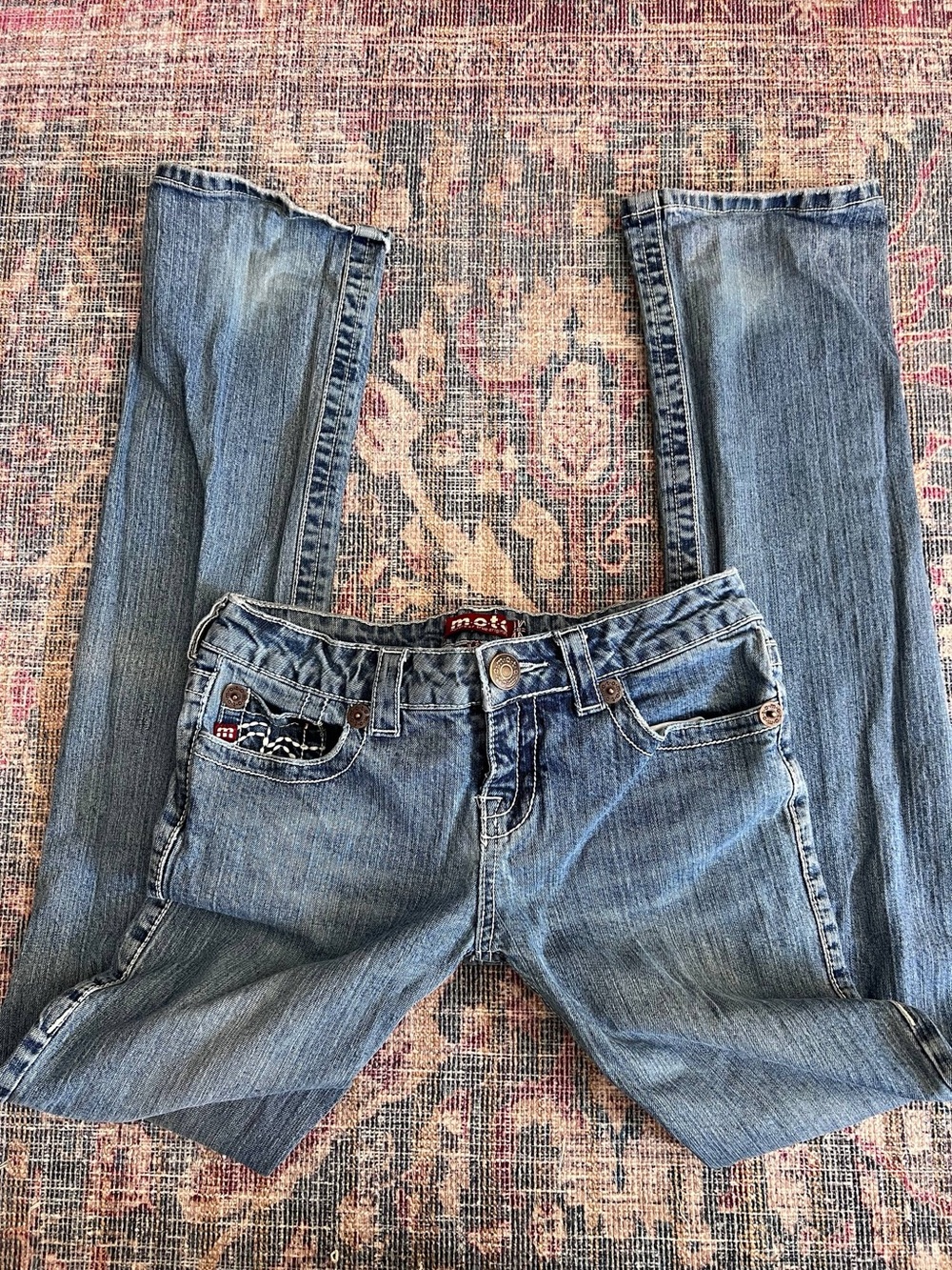 Y2K style Light Blue low rise Jeans - British style